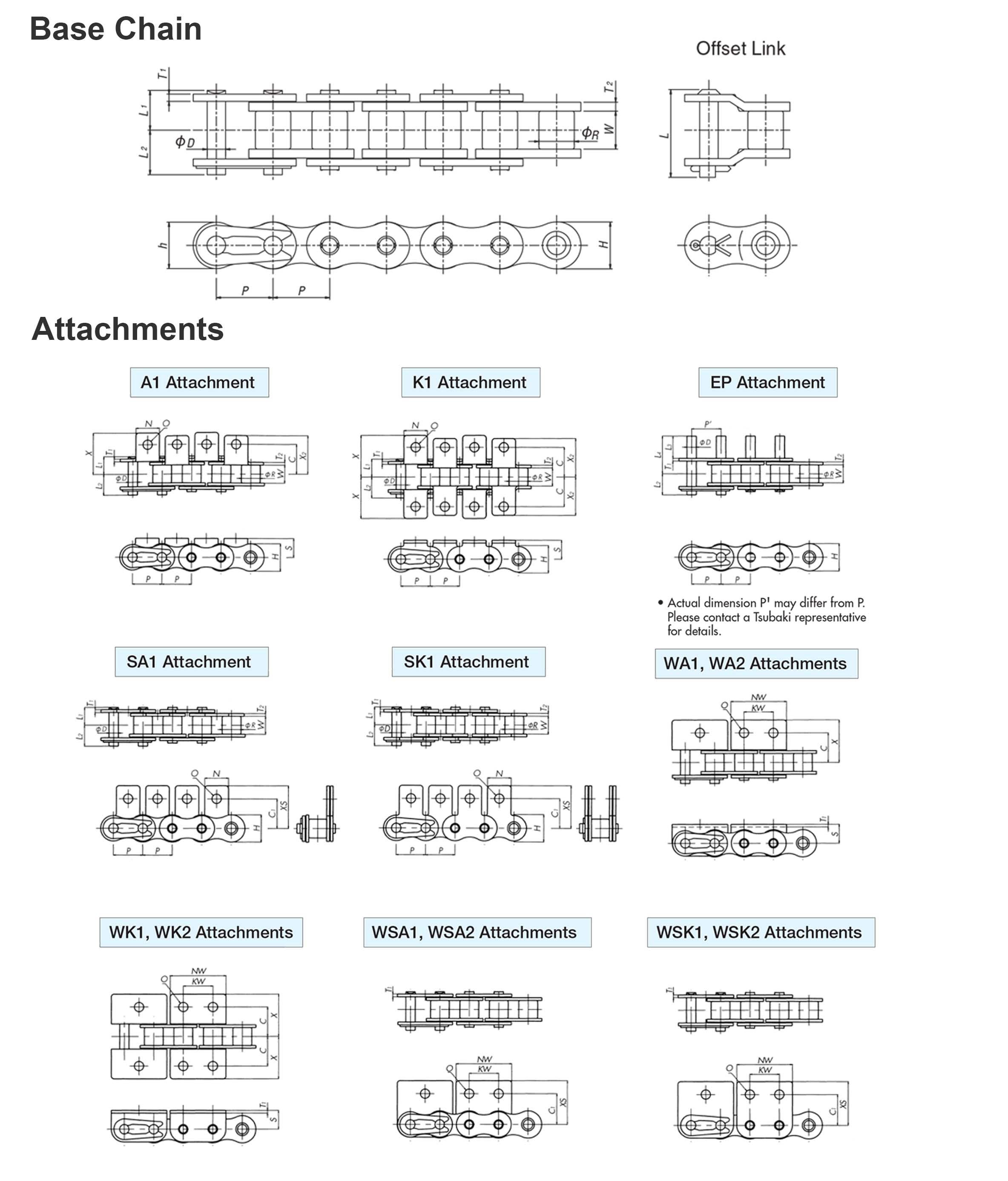 tsubaki-bs-single-pitch-standard-attachment-single-strand